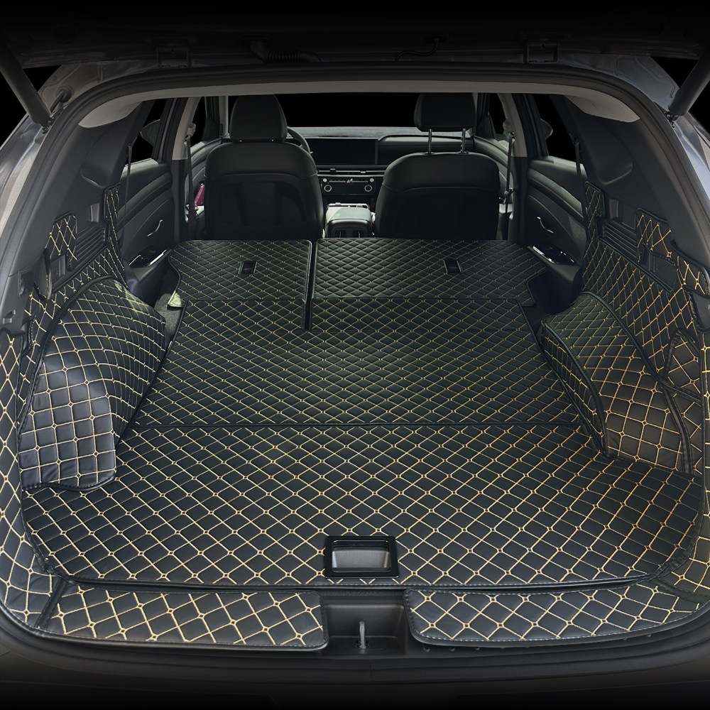 투싼 NX4 트렁크매트 사이드 풀커버세트 등받이+트렁크+사이드+트렁크도어 포함, 블랙, 휘발유/디젤_보스사운드(무) 127,000원