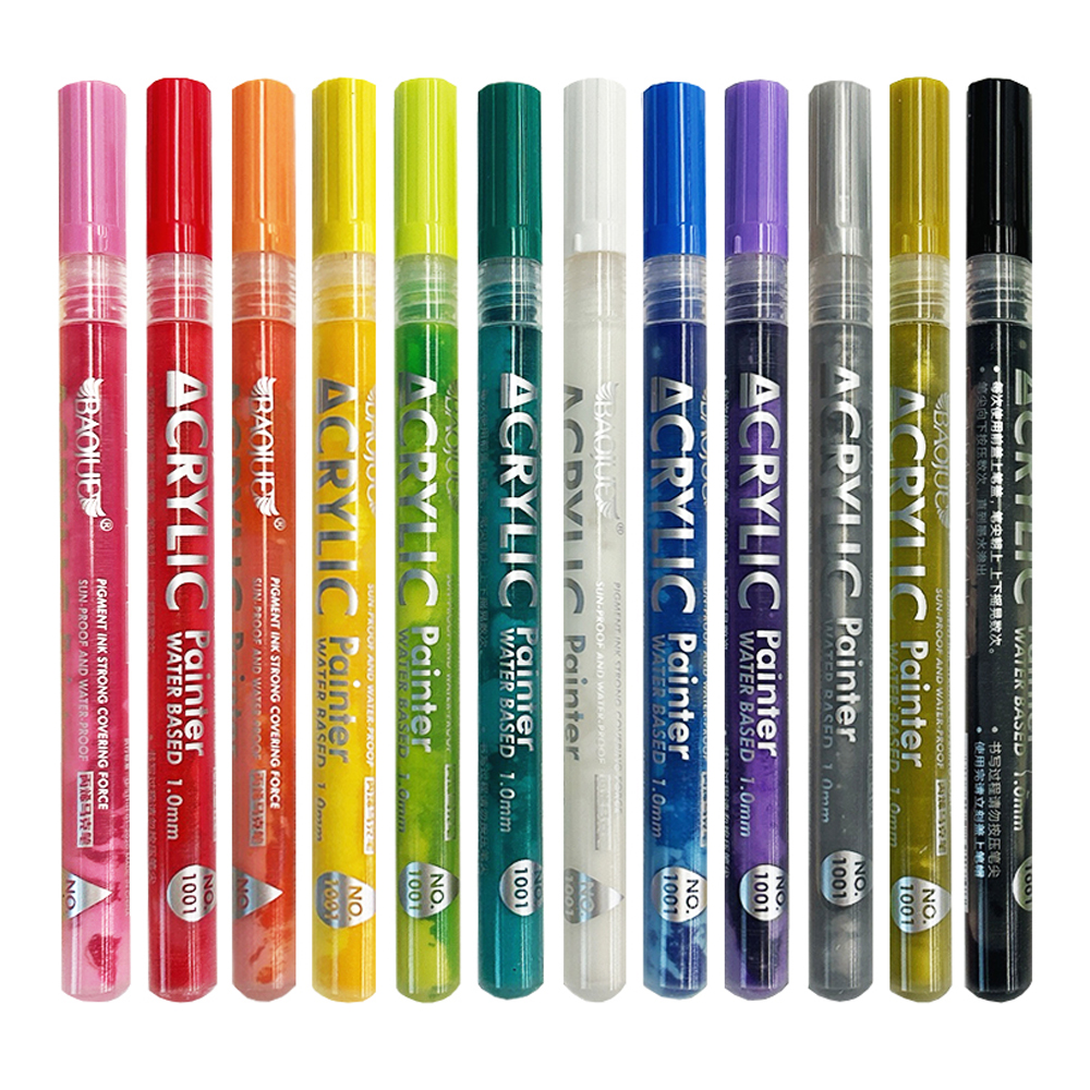 동아피엠에스 BAOJUE 아크릴 페인트 마카 세트 8,400원