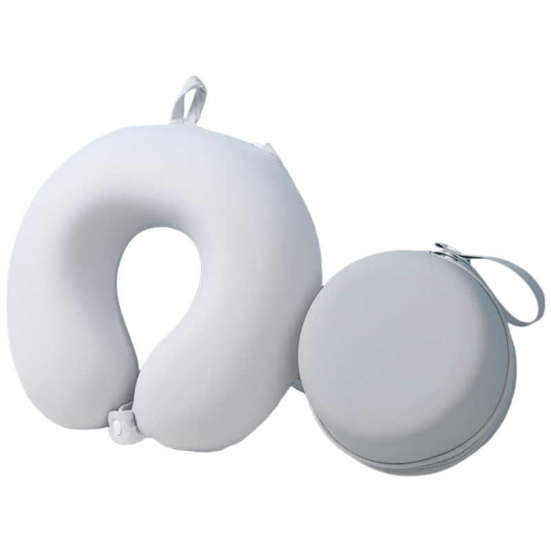 메모리폼 고급 수납 휴대 기내용목베개+목베개 수납+귀마개+안대, 1개, 그레이 25,800원