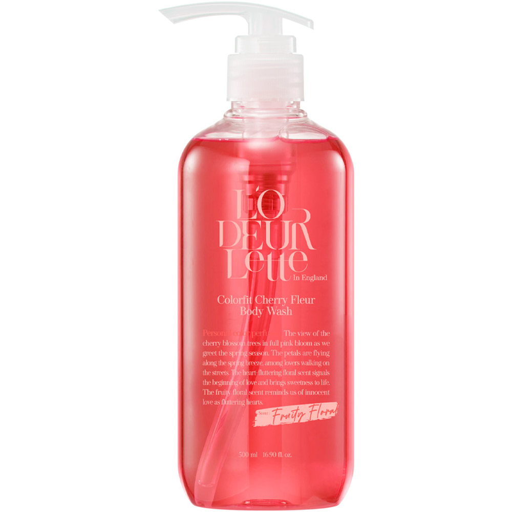 로더렛 인 잉글랜드 컬러핏 체리 플뢰르 바디 워시 프루티 플로럴향, 1개, 500ml 8,600원