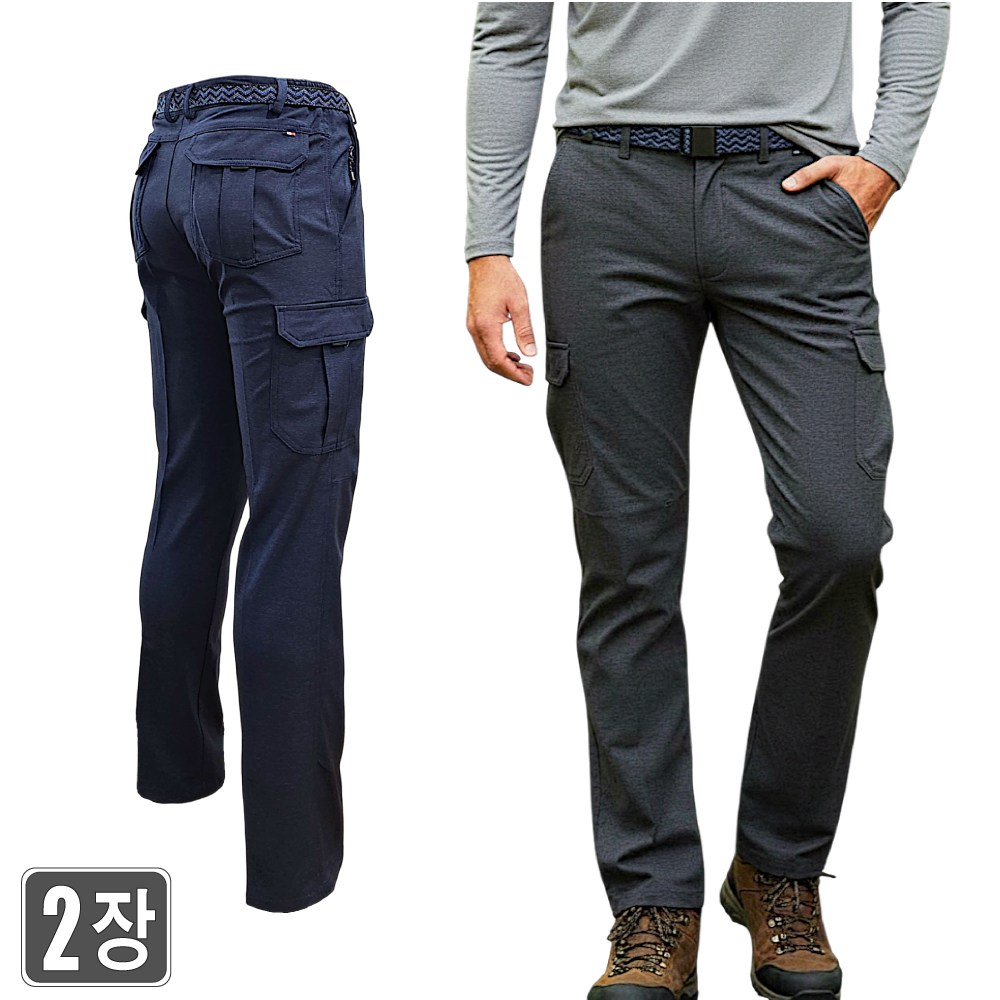1+1웨어몬 봄/가을 카고스판 등산바지 골프 야외 일상 단체복 WKP21-5 25,800원