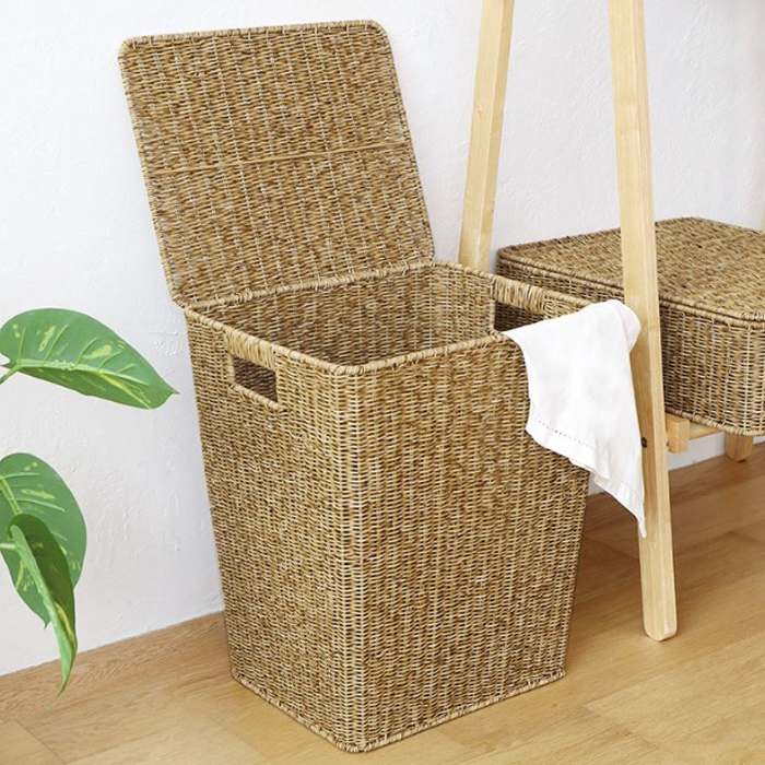 네이쳐리빙 데이지가든 라탄 빨래바구니 50L 41,500원