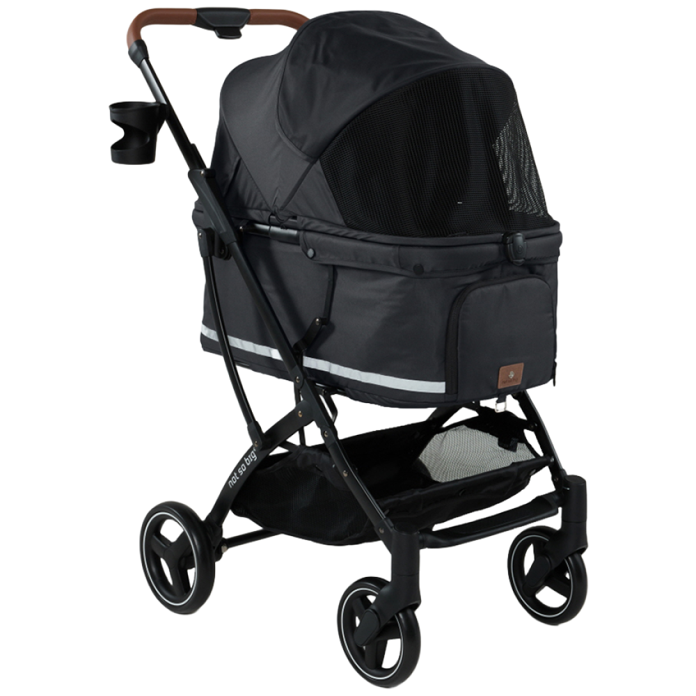 낫쏘빅 반려동물 아로아3 일체형 레인커버,컵홀더 포함 퀵폴딩 유모차 293,000원