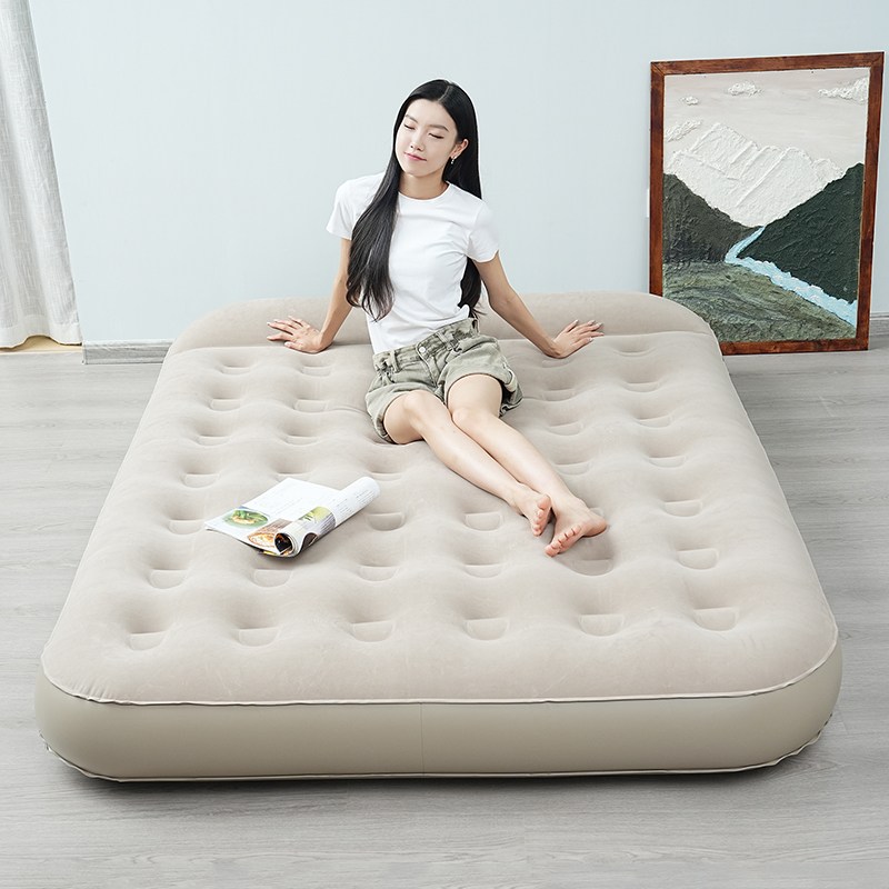 캠핑 자충 에어매트 야외 캠핑용 휴대용 침대 매트리스 내장형 자동펌프 25cm 55,000원