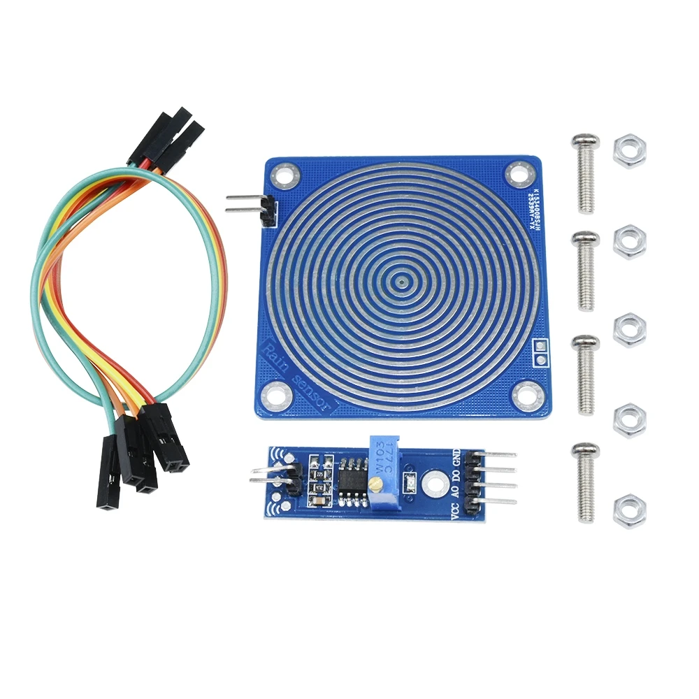 S083 빗방울 습도 눈 비 감지 센서 모듈 아두이노 토양 수분 센서 5,900원