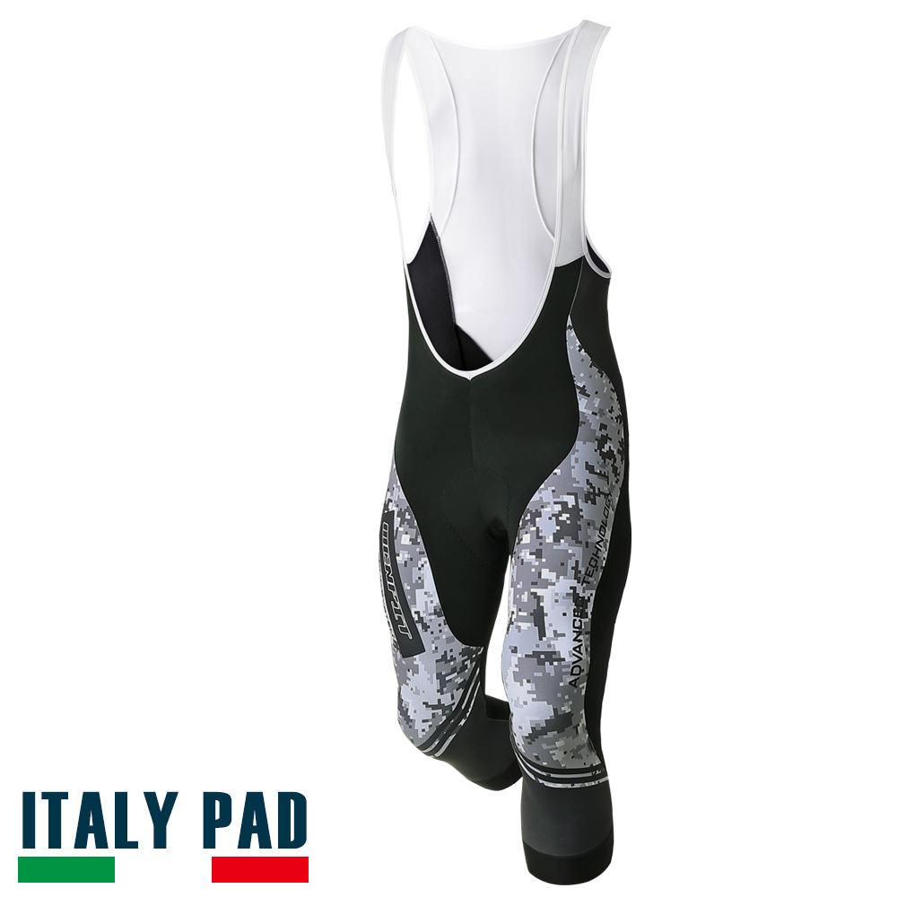 MCN 다크 애쉬 카모 7부 빕숏 자전거 의류 하의 사이클하의 이태리 패드 쫄쫄이바지 라이딩 160,000원