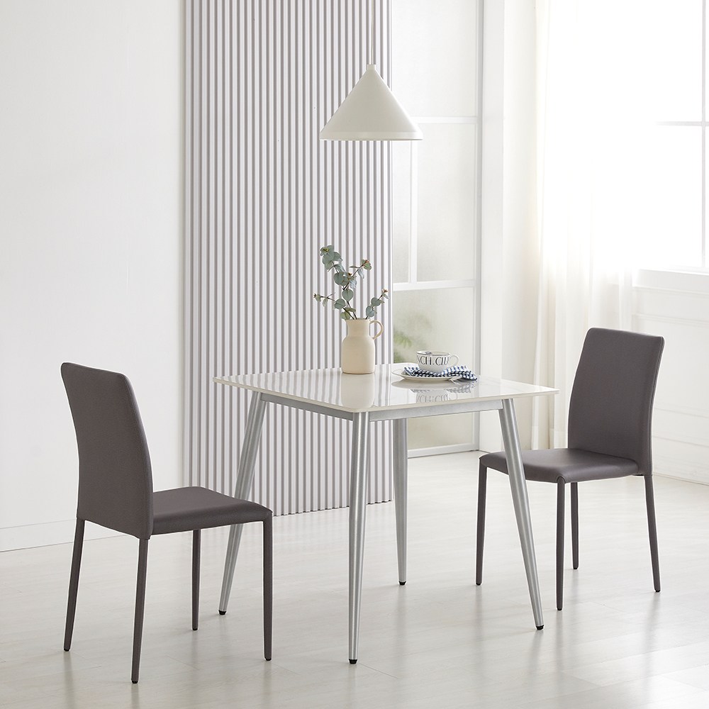 메종플렌느 벨라노 포세린 세라믹 식탁 테이블 세트 그레이 2인용 4인용 6인용 169,000원