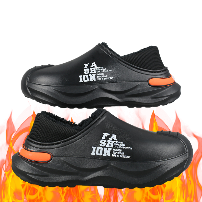 아와유키 겨울 알파벳 방한 남자 무중력 털슬리퍼 22,000원