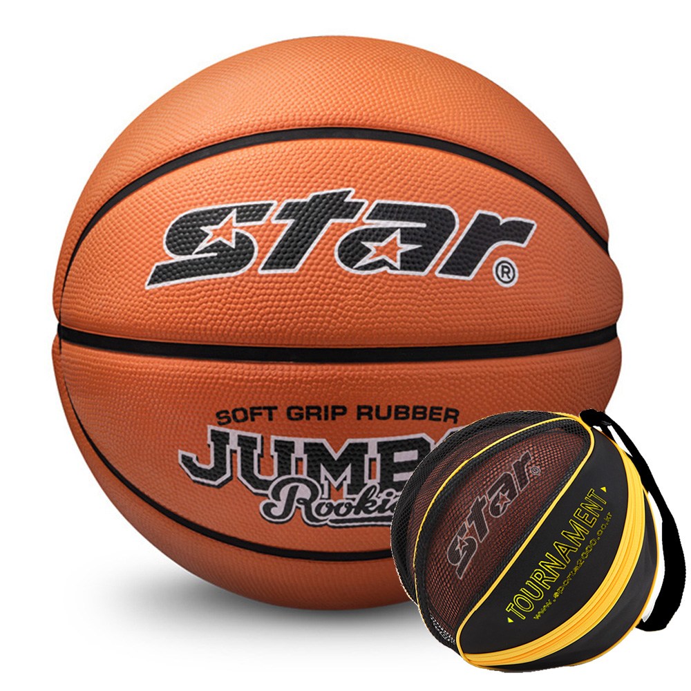 농구공 점보 루키 천연고무 소프트터치 최적의 그립감 22,000원