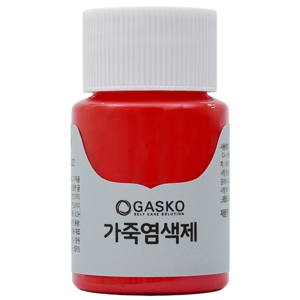 가스코 가죽염색제 25ml 6,900원