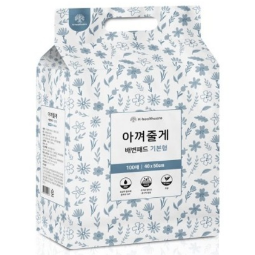 밀짚모자 상단 아껴줄게 강아지 배변패드 기본형 100매 강아지패드 냄새잡는 가성비 119,000원