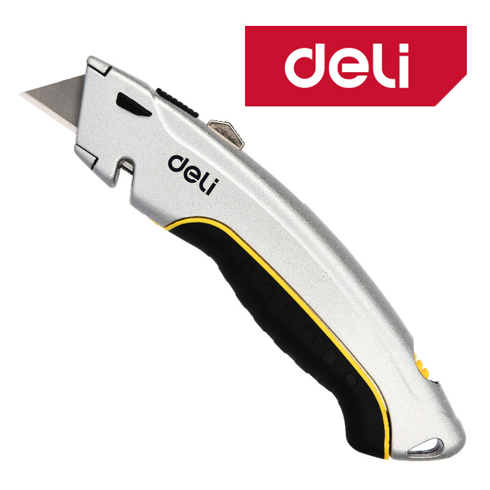 델리툴즈 메탈 유틸리티 나이프 작업용 칼 목공칼 커터칼, 1개 10,800원