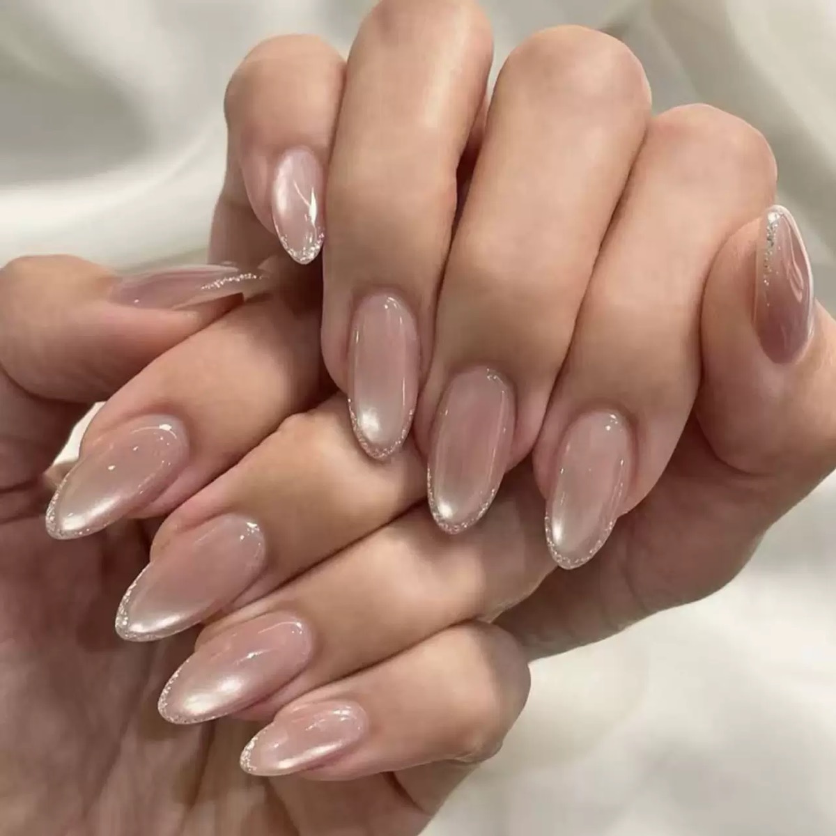 연핑크 자석펄 네일팁 붙이는 셀프네일 씨씨네일 24P+네일도구 11,900원