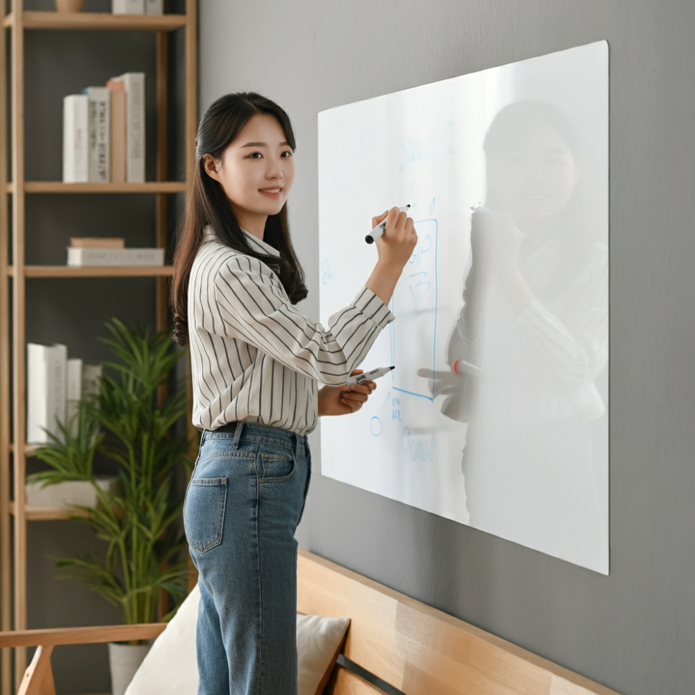특허 받은 붙이는 화이트보드 3초 탈부착 대형 메모보드 12,610원