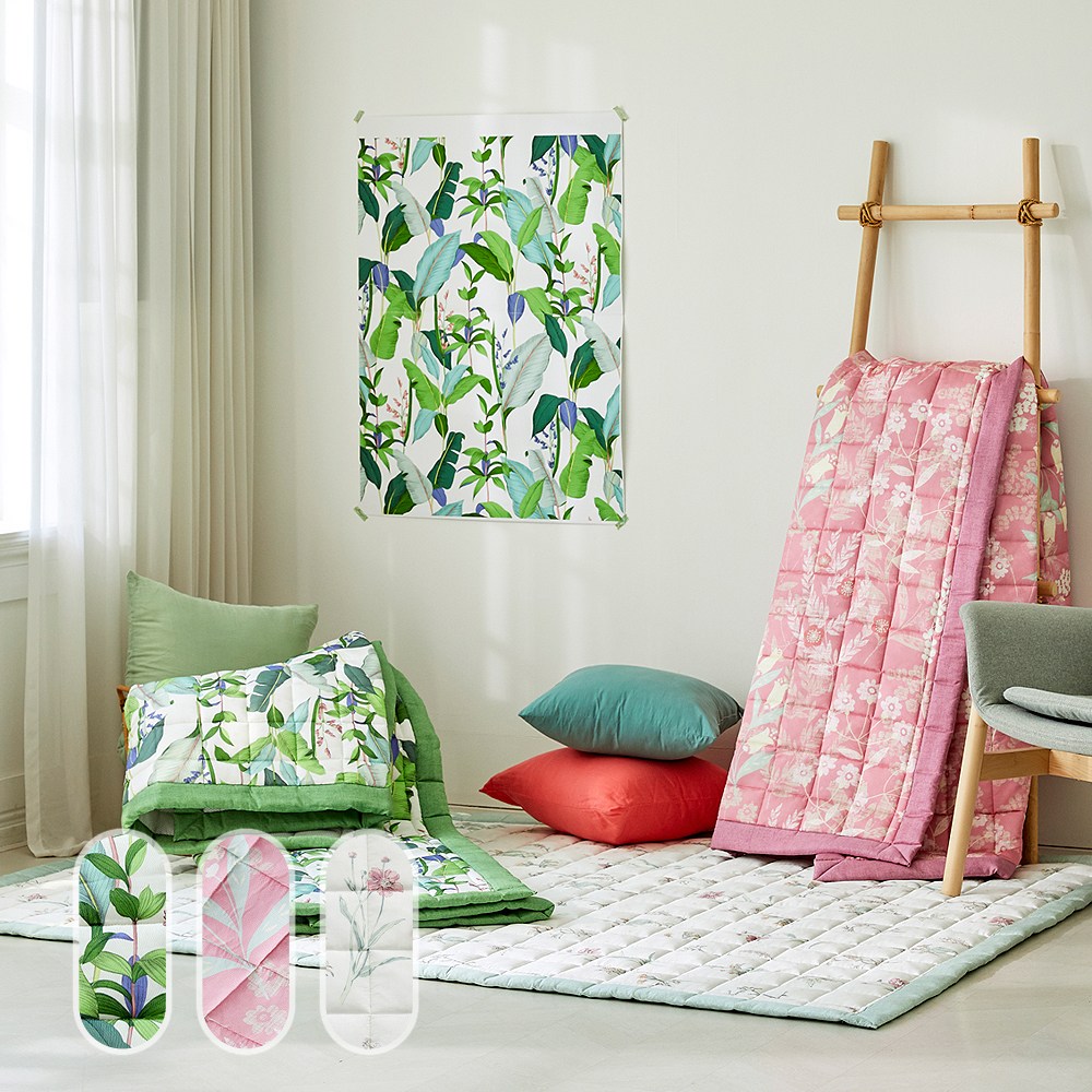 메종노아 풍기인견 여름 두꺼운 패드 겸 카페트 3색상 55,920원