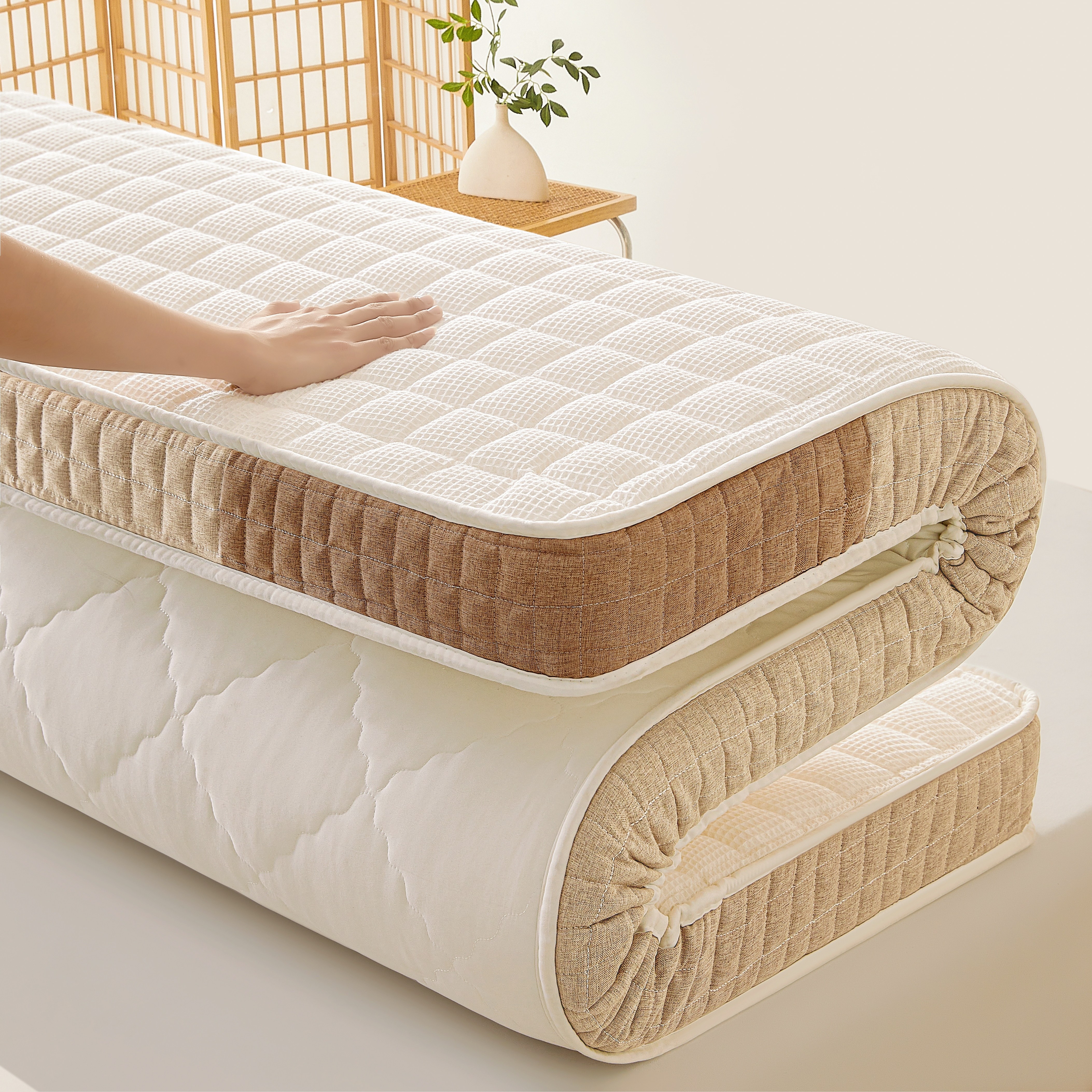 Lumi 양면 사용 고밀도 매트리스 라텍스 메모리폼 매트리스 바닥 사계절 바닥 매트리스 91,800원