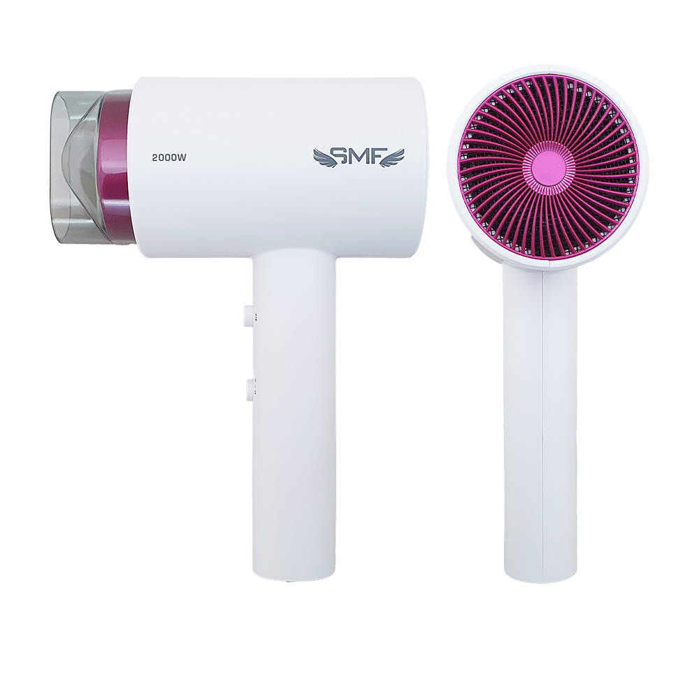 SMF 2000W 컴팩트 헤어 드라이기 / 파워스톰 / SMF-2000AH / 375g 초경량/ 코드길이 1.7m / 크리스탈화이트/ 티타늄그레이 택1, 크리스탈화이트 24,250원