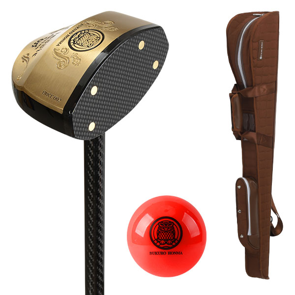 부쿠로혼마 우드 파크골프채 A세트 (파크골프채 ,파크골프 가방, 볼) 대한 파크골프협회 인증, 가방_브라운 공_레드(B3FUPB07) 319,000원