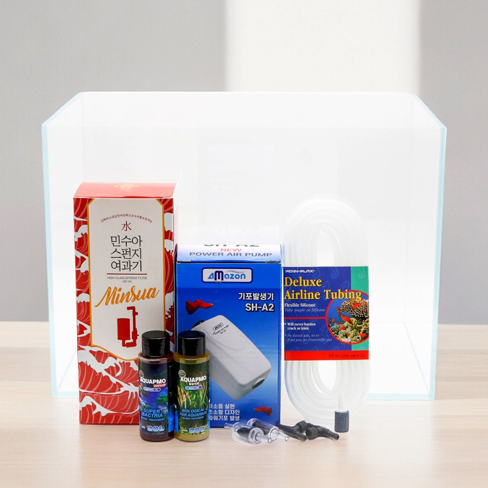 미미네아쿠아 올인원 물고기 키우기 30직사각 세트 (산소UP) 39,000원