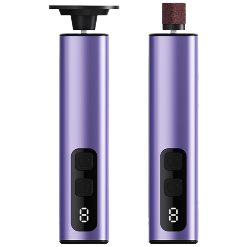 SmartGo 2in1 무선 충전식 전동 발각질제거기 다용도 발 뒤꿈치 발바닥 굳은살제거 C-type, 퍼플 52,600원