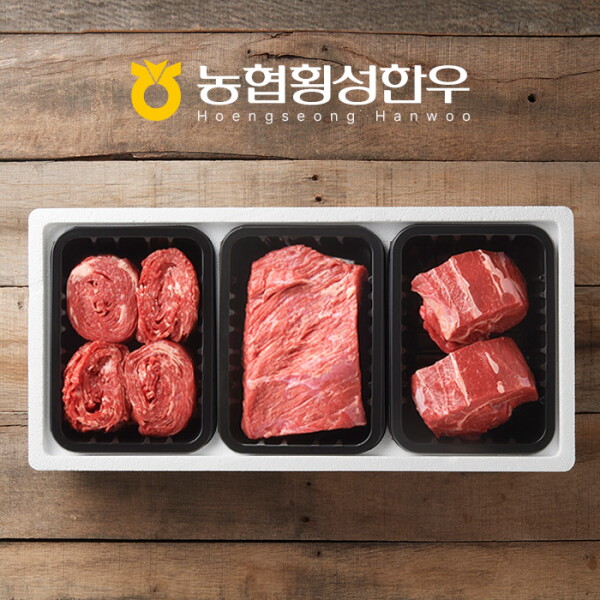 [횡성한우] [냉장][농협]정육혼합4호 (불고기/국거리/사태) / 1.5kg 120,000원