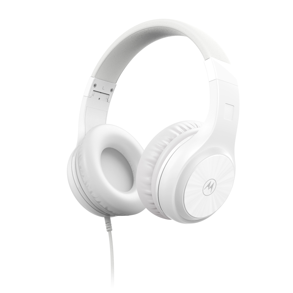 모토로라 모토엑스티 120 유선 접이식 헤드폰, 화이트, MOTOXT120 24,900원