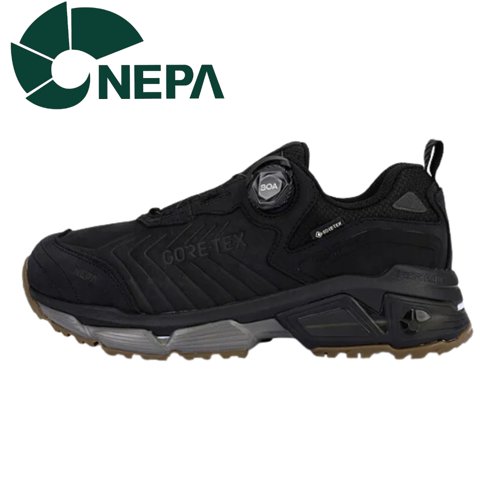 [백화점발송] 네파 남성용 고어텍스 트레킹화 방수 발편한 보아 다이얼 등산화 135,000원