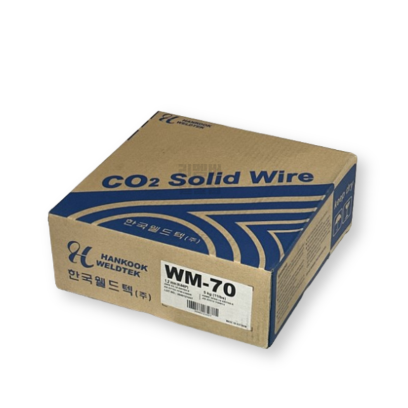 한국웰드텍 CO2 솔리드와이어 WM70 (ER70S6), 1개, 0.8MM 60,000원