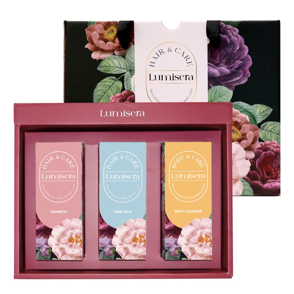 루미세라 프리미엄 세트 300ml (두피케어 샴푸+업그레이드 트리트먼트+피부보습 바디클렌저), 1개, 500ml 93,400원