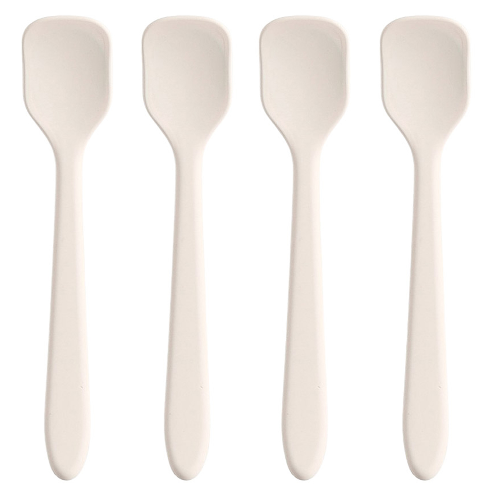 이지실리 실리콘 이유식 요거트 스푼, 화이트, 4개 10,900원