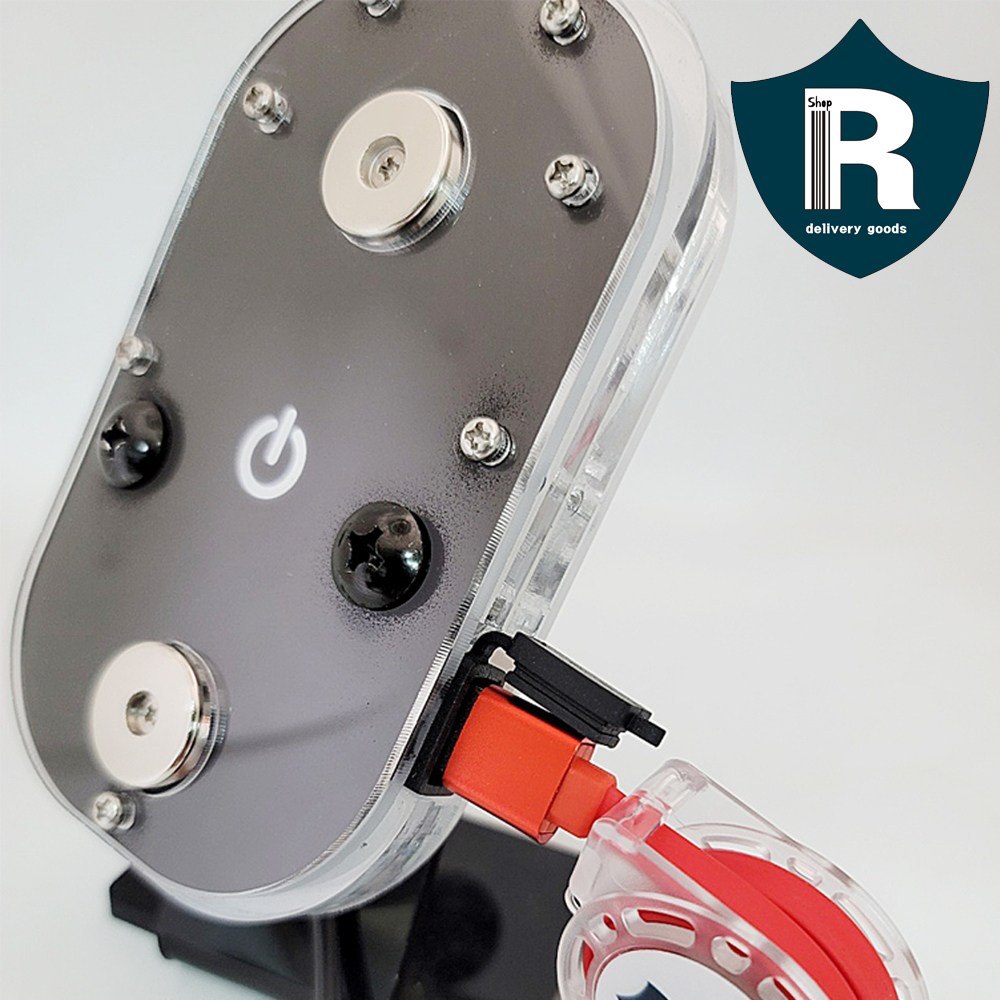 래셔널 오토바이 자석 충전 거치대 USB 커넥터 내장 2IN1 배달대행 거치대  멀티충전 50,000원