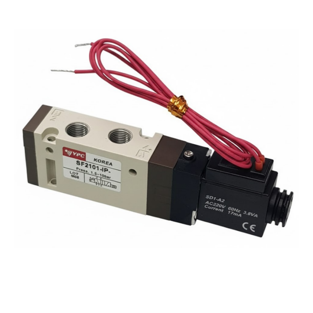 국산 YPC 솔레노이드밸브 SF2101-IP-SD1-A2 공압솔밸브 AC220V 연우뉴매틱 30,800원