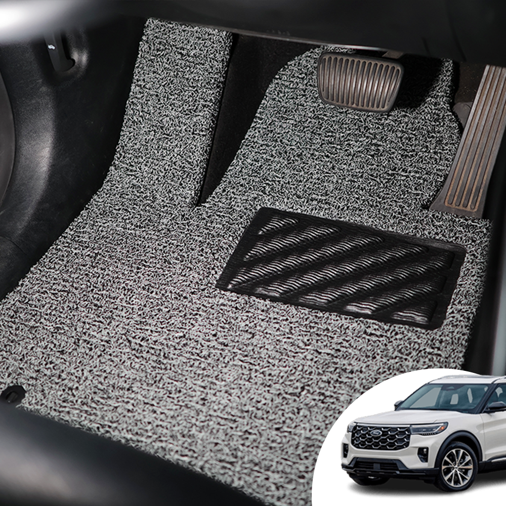 더뉴 익스플로러 신형 코일매트 6세대 F/L U625 발판 트렁크매트, 더뉴 익스플로러 (6인승) 55,000원