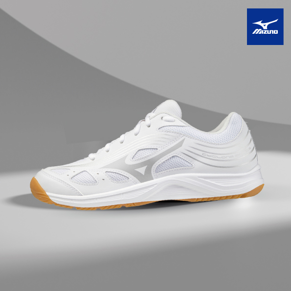 미즈노 사이클론스피드3 화이트실버 배드민턴 탁구 배구 스쿼시 실내스포츠 운동화 V1GA218003 75,000원