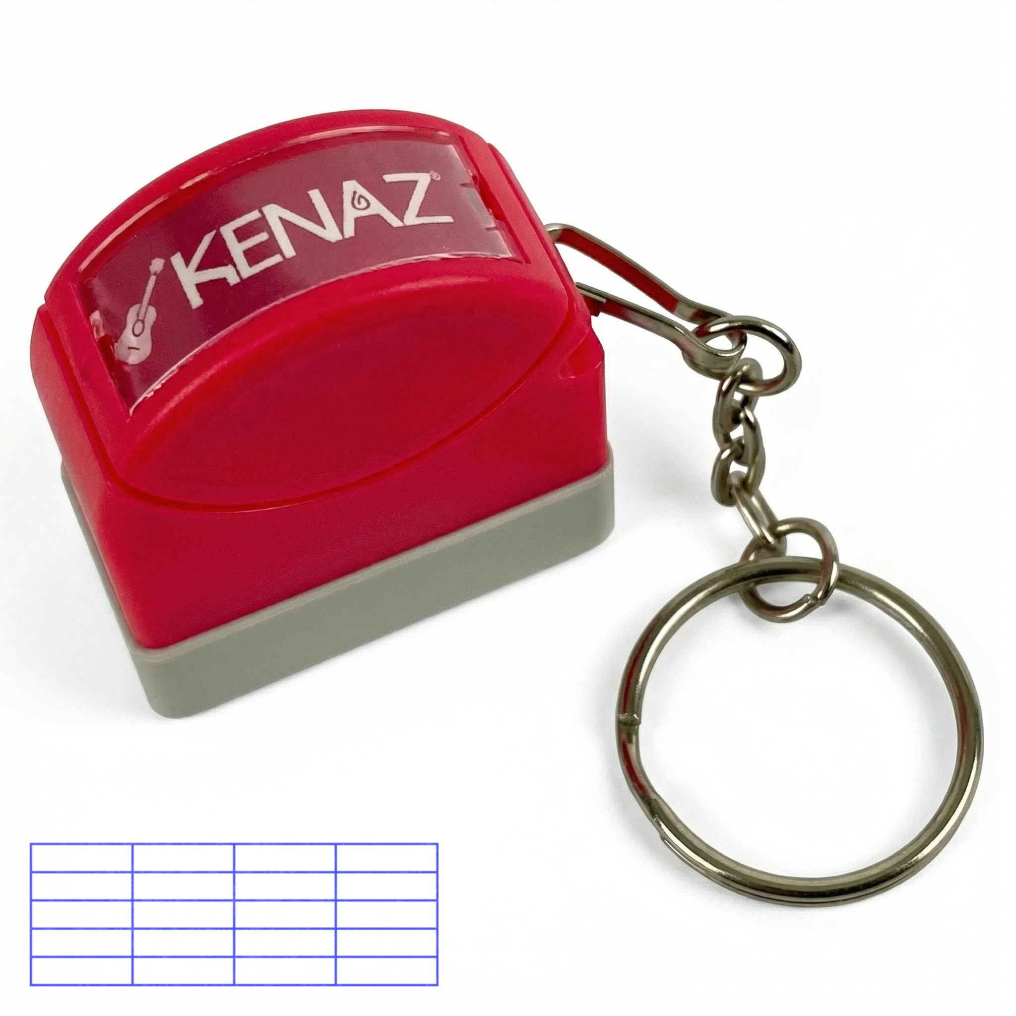 케나즈 열쇠고리형 기타 도장 악보 코드스탬프 KCS5G 레드 4,500원