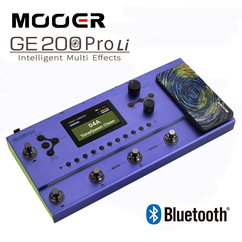 무어 GE200 Pro Li 멀티이펙터 & 앰프모델링 (배터리 내장) / MOOER, 1개 499,000원