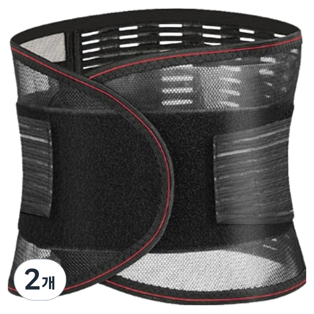 앞날창창 이중 허리 보호대 블랙 26,880원
