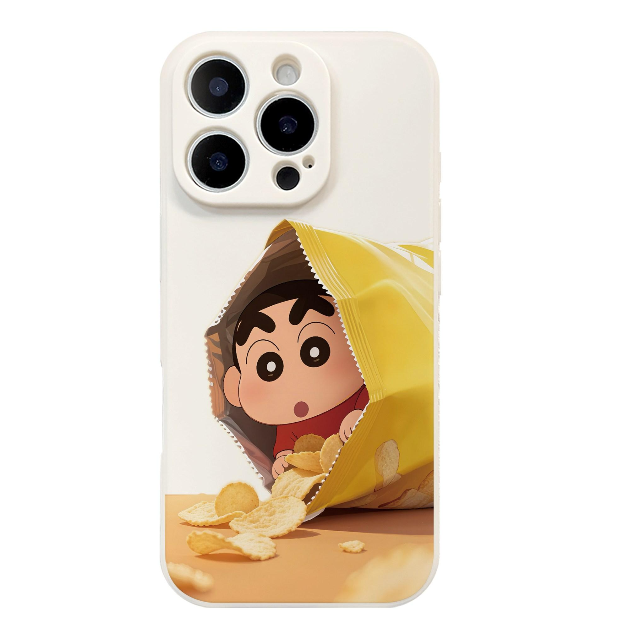 감자칩 짱구 도망갑니다 아아폰 갤럭시 케이스 8,640원