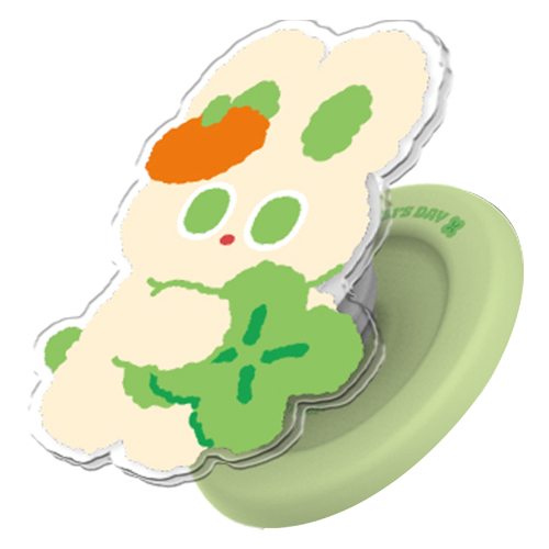 트라이코지 라비코 프렌즈 맥세이프 아크릴 스마트톡, 라비 클로버, 1개 17,800원