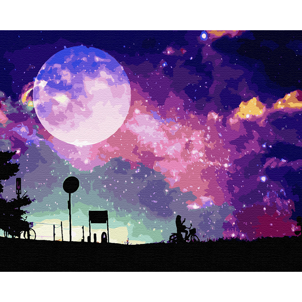 플레이어바웃 유화 피포페인팅 DIY 명화 그리기 40 x 50 cm 유니버스, 혼합색상, 1개 25,830원