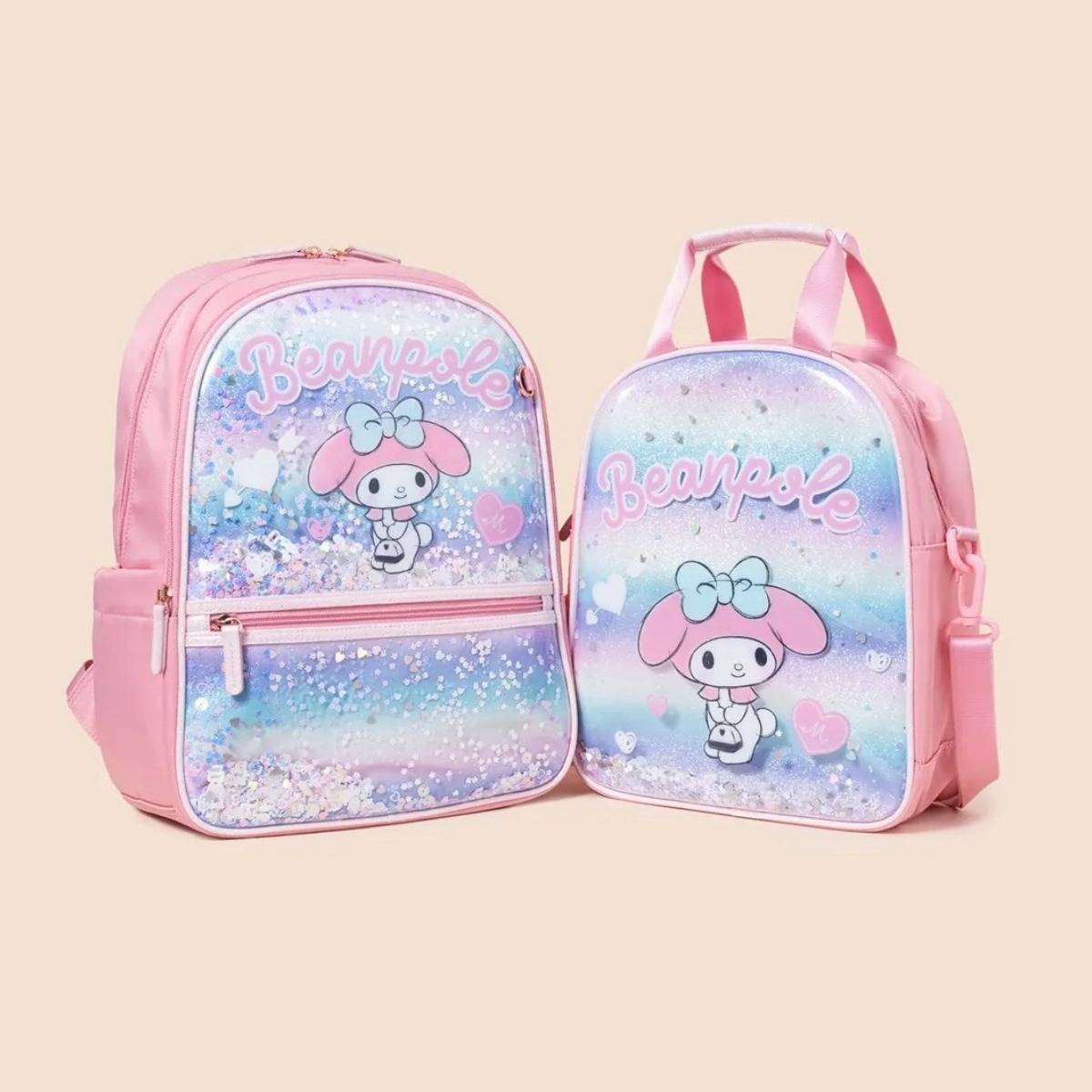 빈폴키즈 정품 산리오 마이멜로디 블링 책가방 세트 (BI51D4G09Y) 110,000원