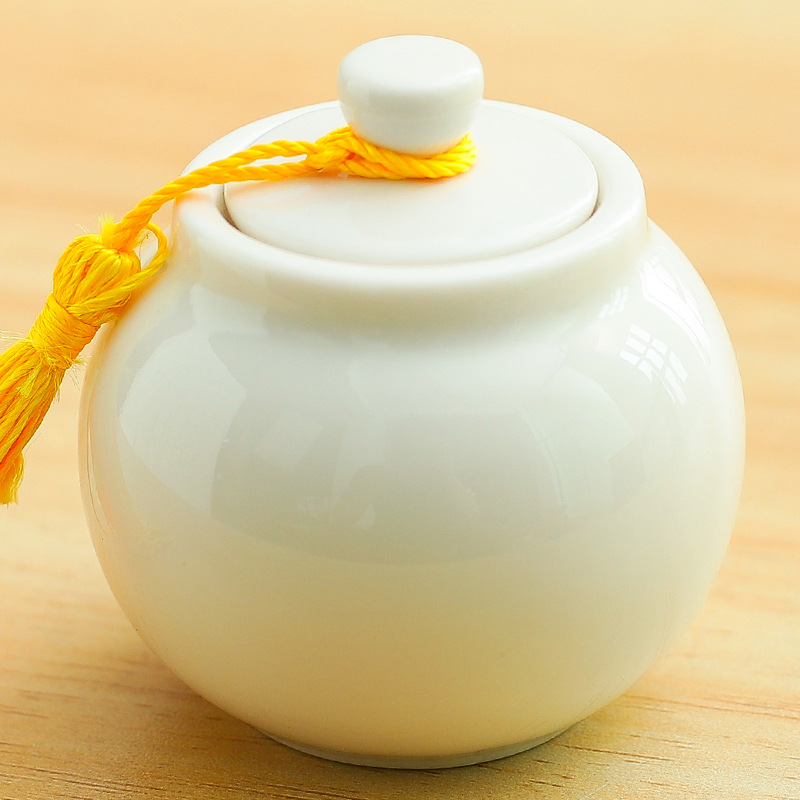 제이로이 복을 부르는 신발장 소금 단지 항아리 현관 재물운 금전운 풍수, 화이트 9,900원