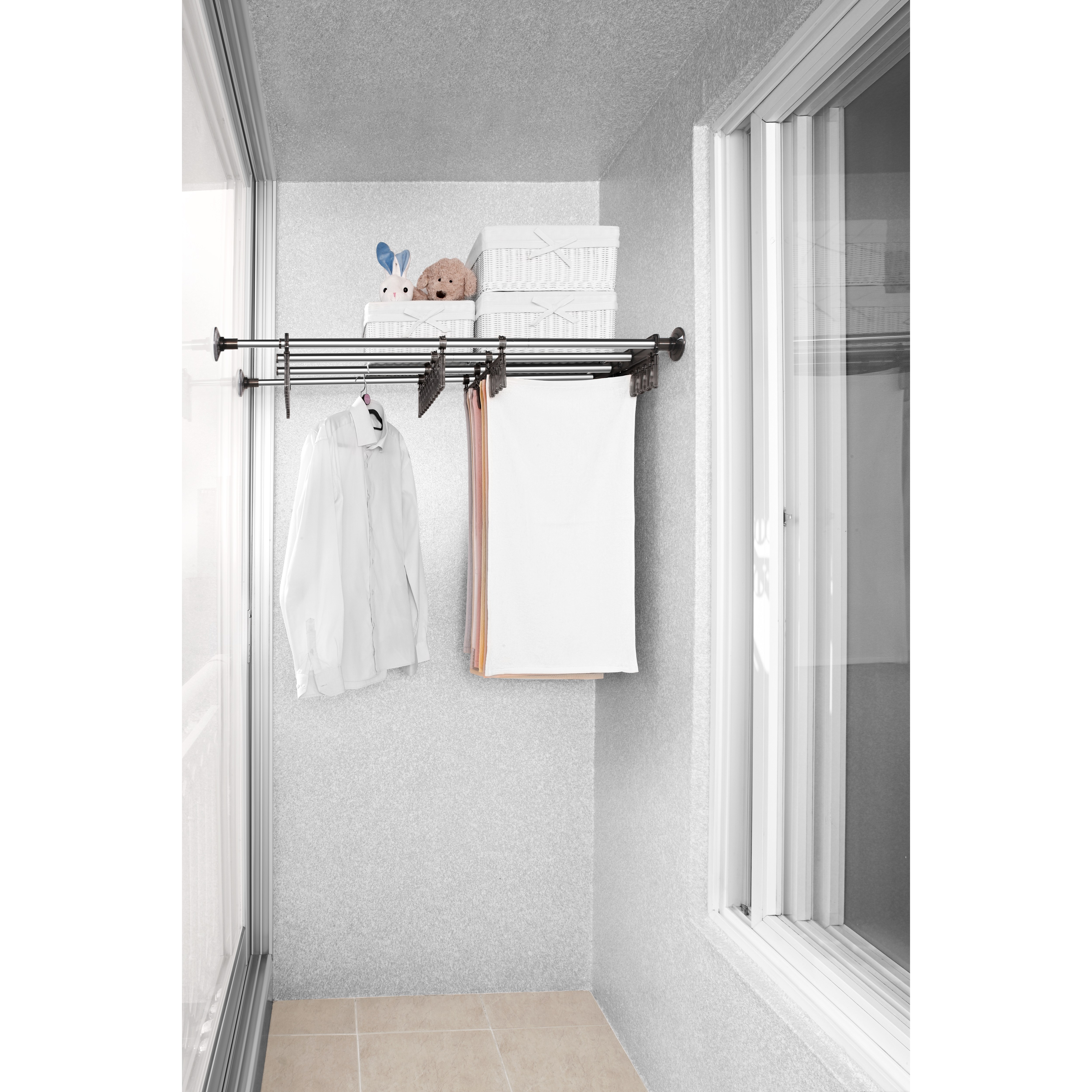 웰렉스 벽사이선반 행거, BSS 4040 30,960원