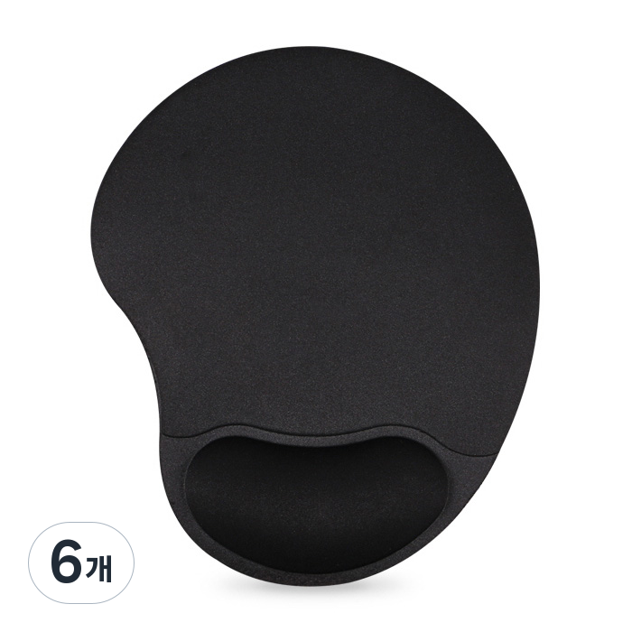 엑토 메모리폼 팜레스트 손목 보호 마우스 패드 MP-11, 단일색상, 6개 30,440원