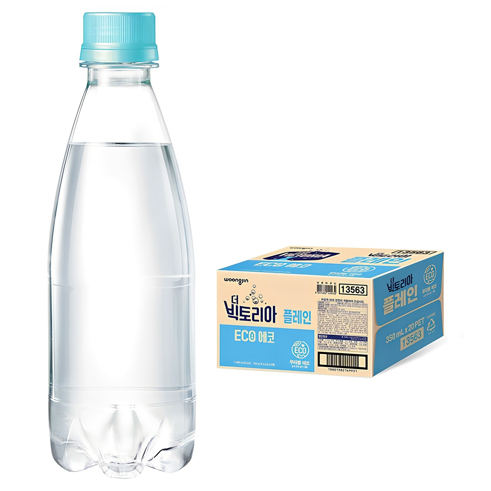 웅진빅토리아 더 빅토리아 플레인 탄산수 에코 무라벨, 350ml, 20개 7,950원