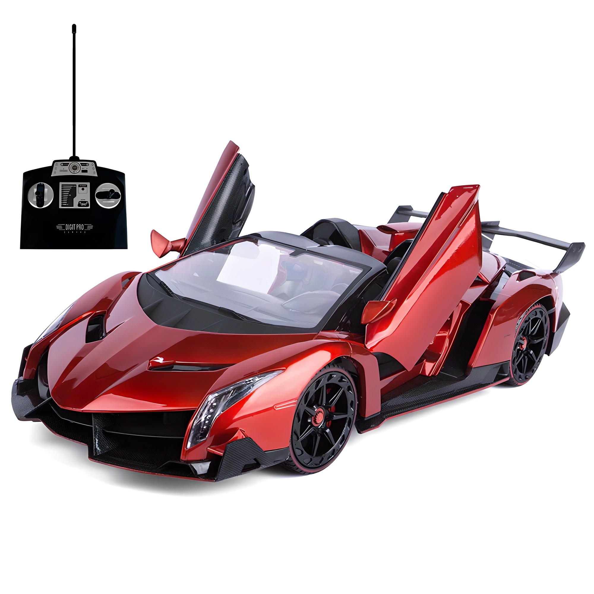토이게이트 아동용 1:14 27MHz 2WD LED 자동오픈 로드스터 스트라이크 RC카, 레드, 1개 31,800원