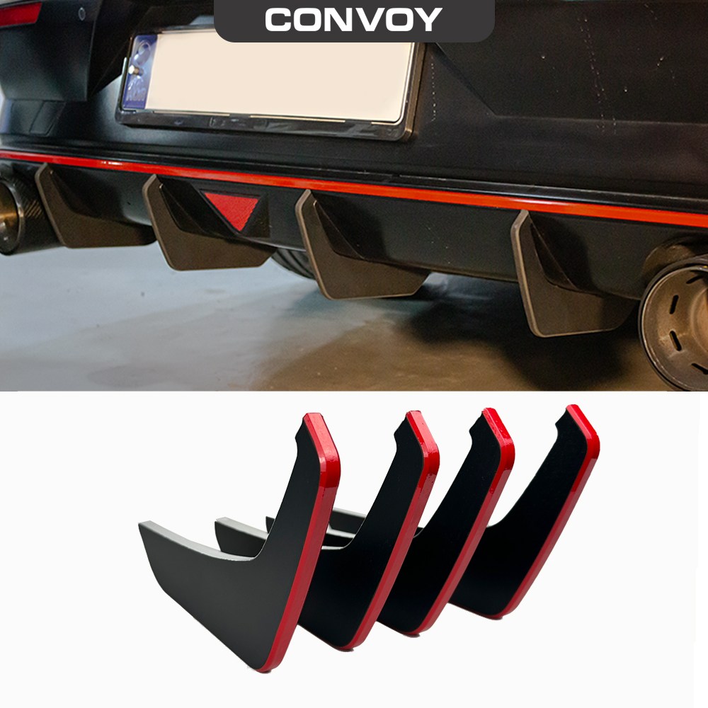 콘보이 현대 아반떼N CN7 PE 리어디퓨저 연장킷 튜닝용품,2024년이후, 무광(레드엣지), 아반떼N CN7 PE(24~) 113,000원