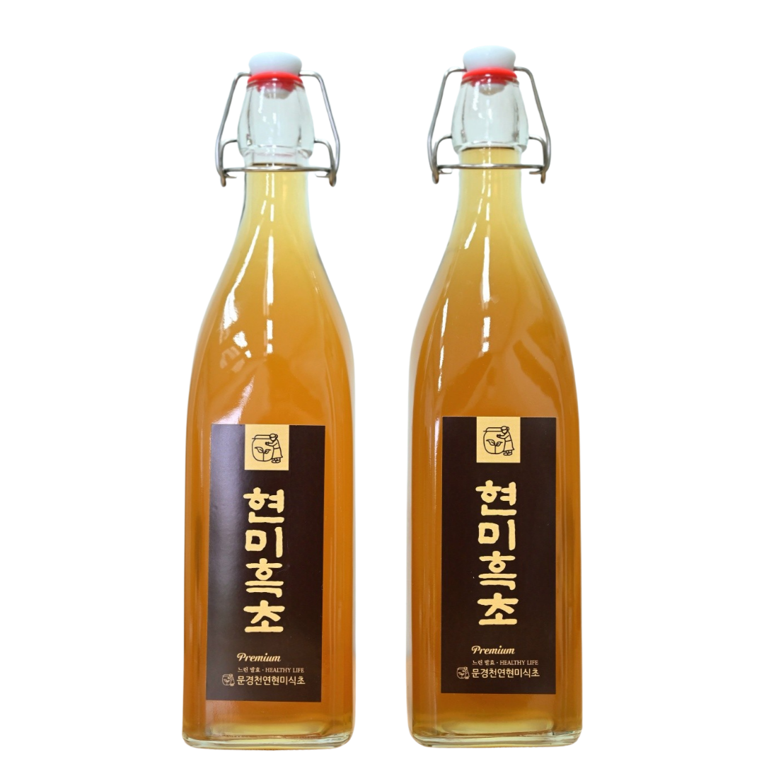 현미흑초 2년숙성 천연 발효 현미 효소 식초 950ml, 2개, 950ml 44,000원