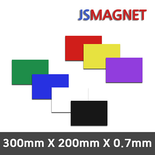 정신마그네트 칼라고무자석 교재용 문구용 광고용, 1개, 01_검정_300X200X0.7T 1,000원