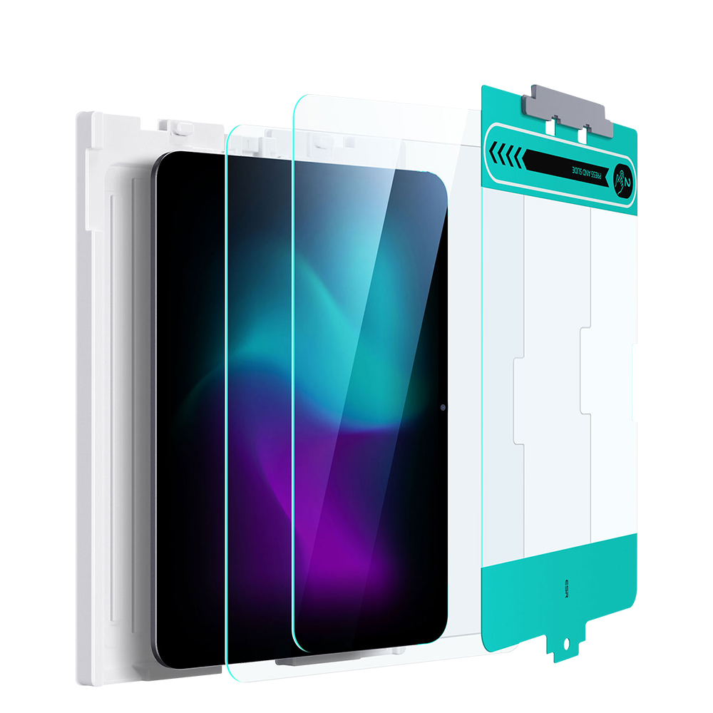 ESR 아이패드 아머라이트 프리미엄 풀커버 강화유리 액정보호필름, 클리어(투명), 2세트 42,400원